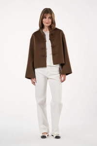 Lily Coat Mocha Kåper