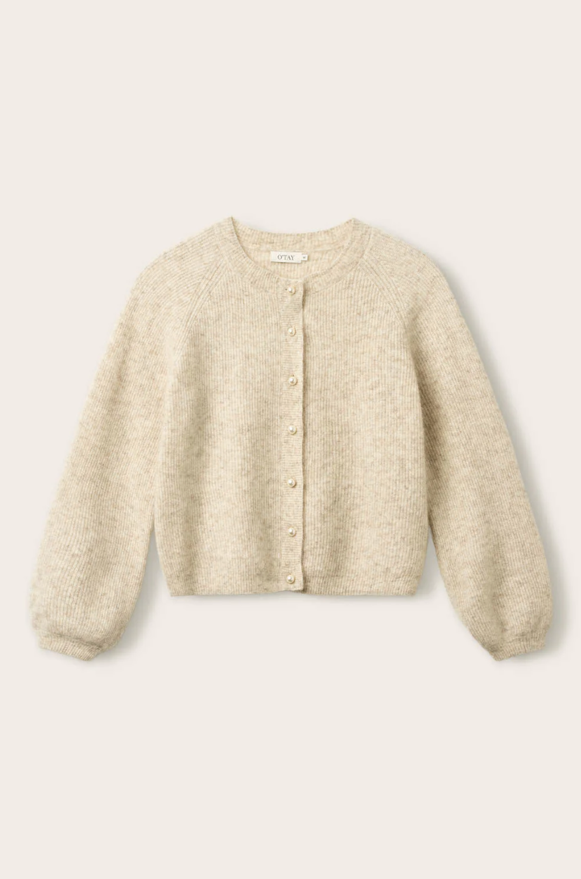 Diane Cardigan Beige Melange Cardigans