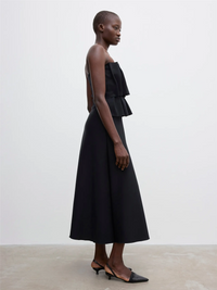 Sculpted Tube Dress Black Kjoler