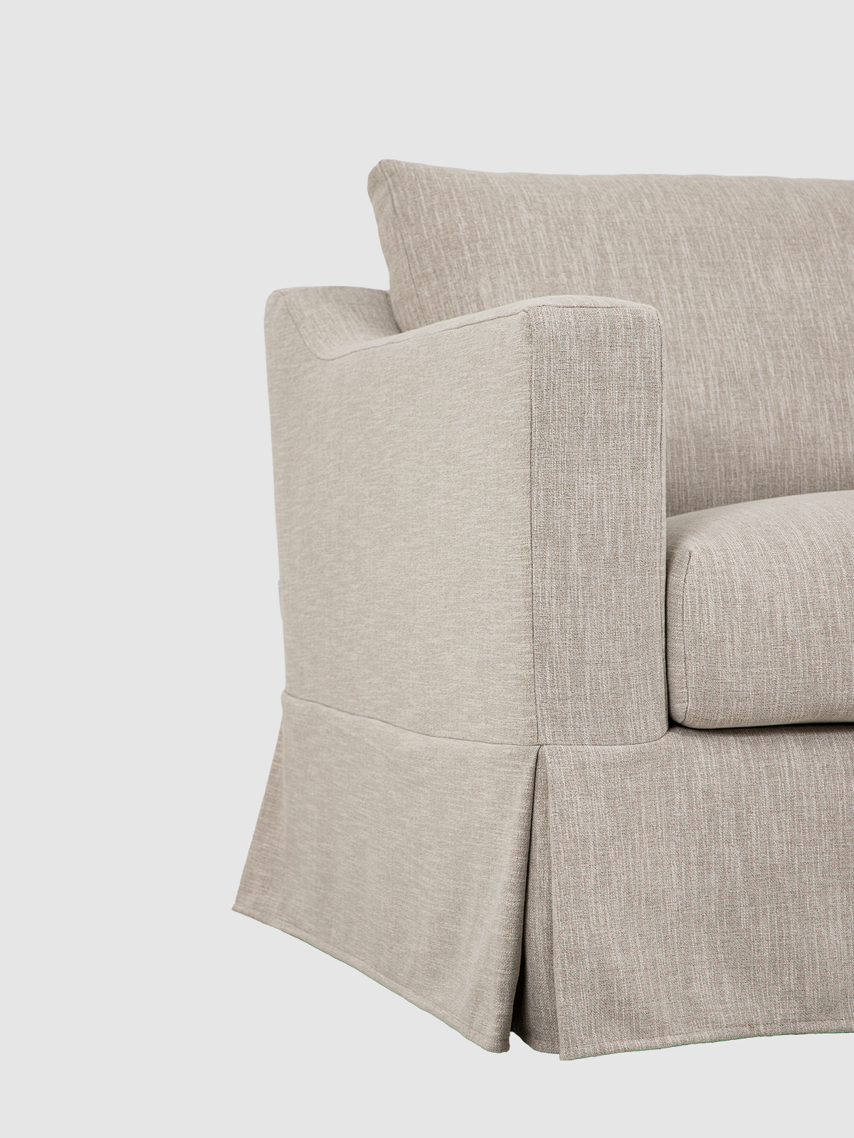 Eden Lounge Chair True Linen Stoler