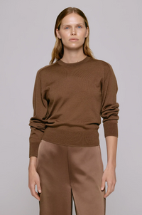 Hanne Sweater Brown Gensere