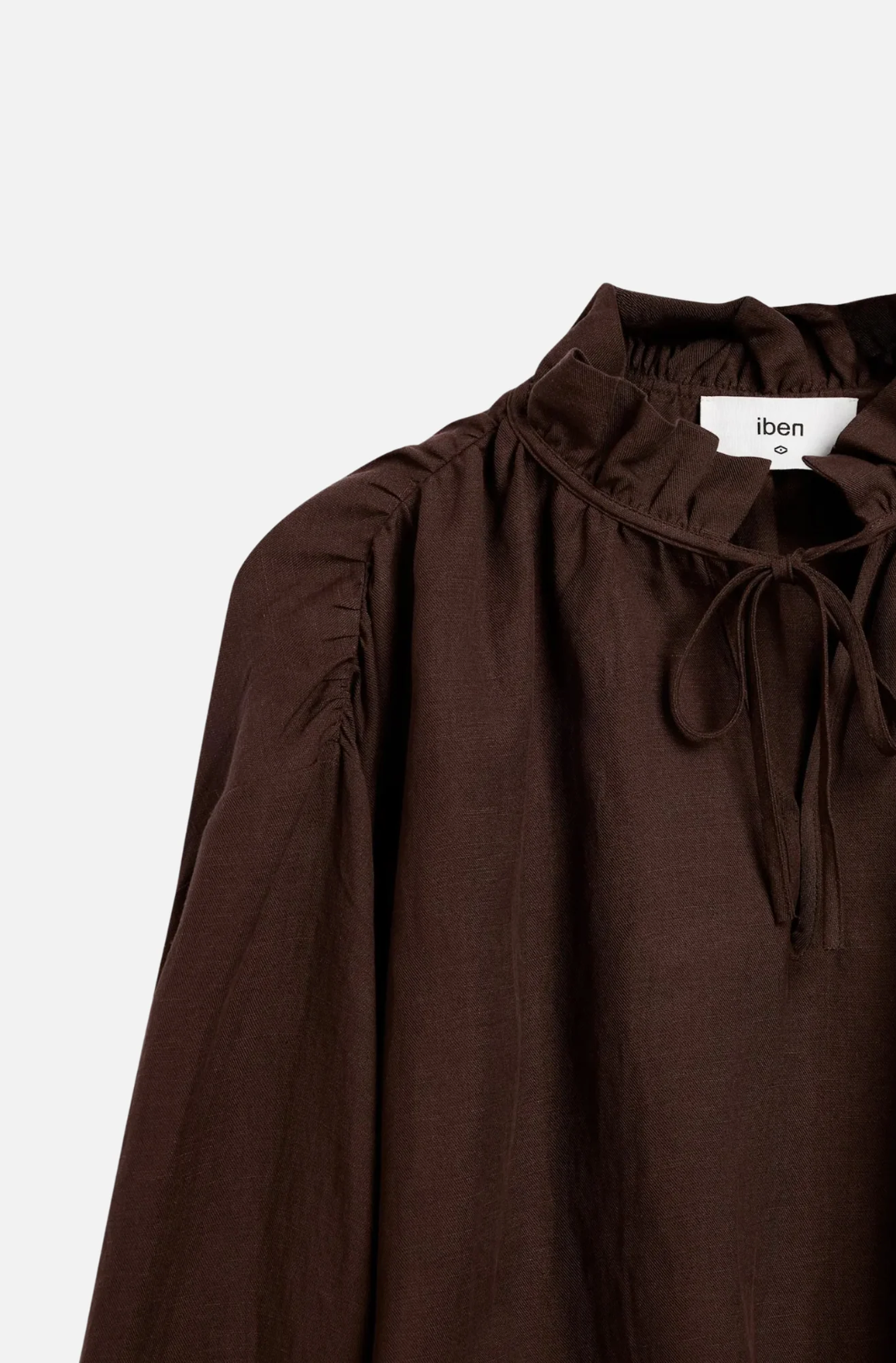 Brooke Blouse Cocoa Brown Bluser