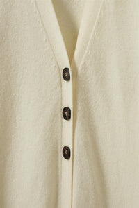 Como Sleeve Cardigan Ivory Cardigans