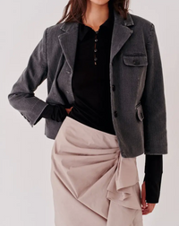 Merci Jacket Black Denim Jakker