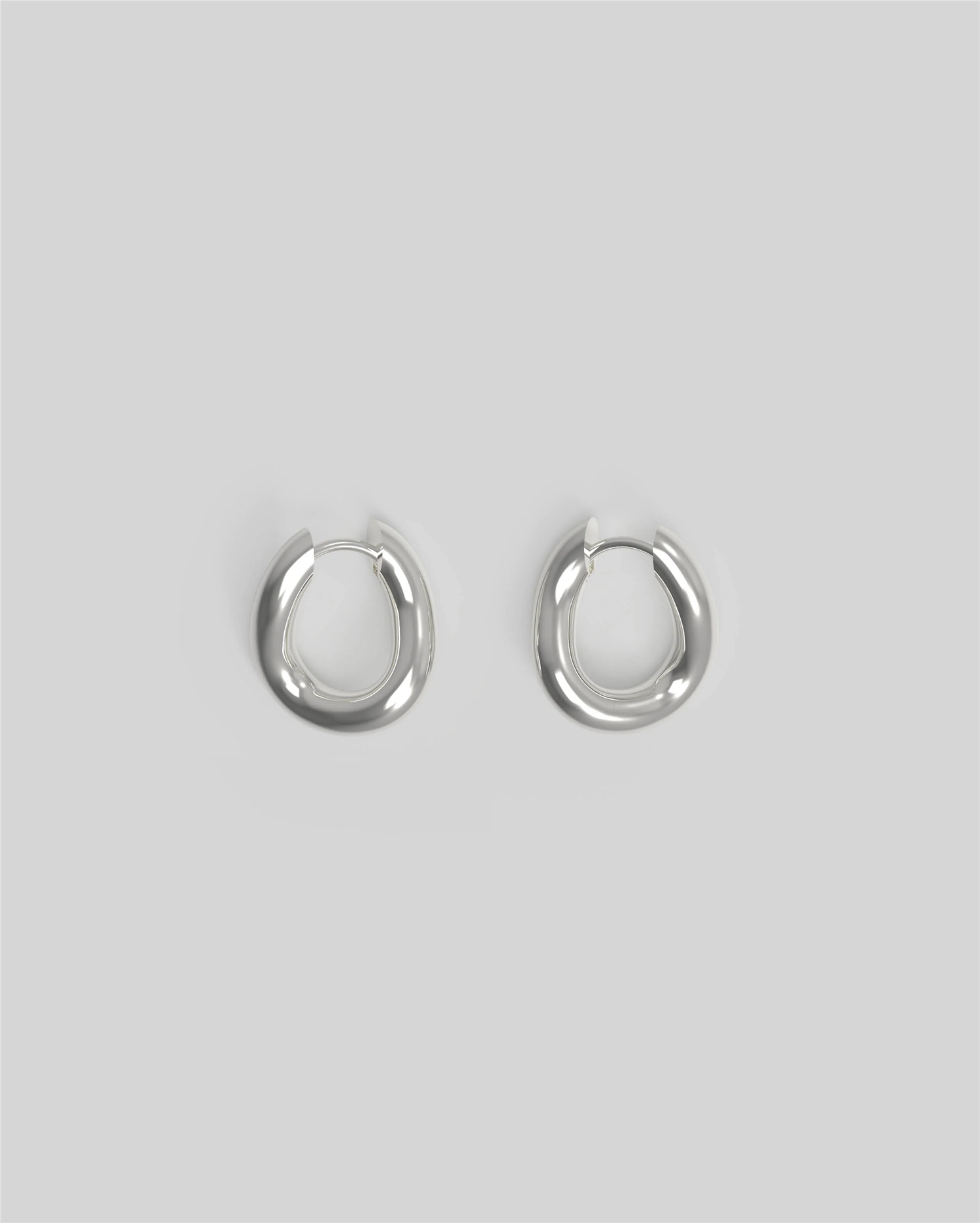 Thorn Hoop Tiny Silver Øredobber