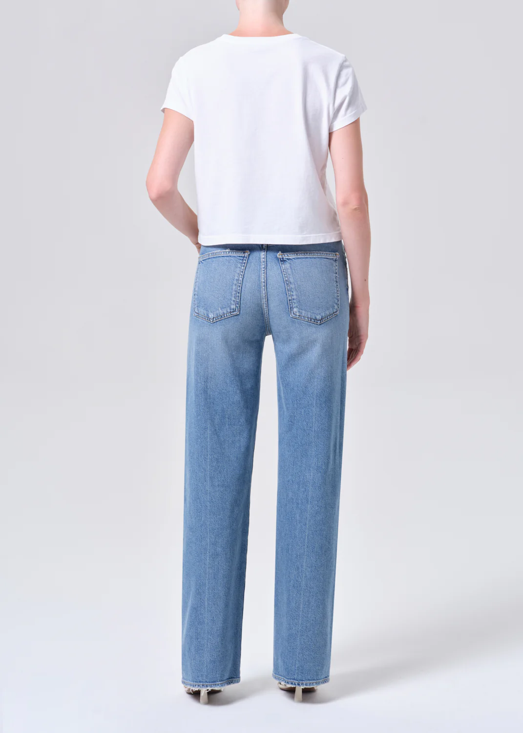 Harper Straight Jeans in Kindle Bukser