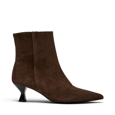 Wilma Boots Brown Suede