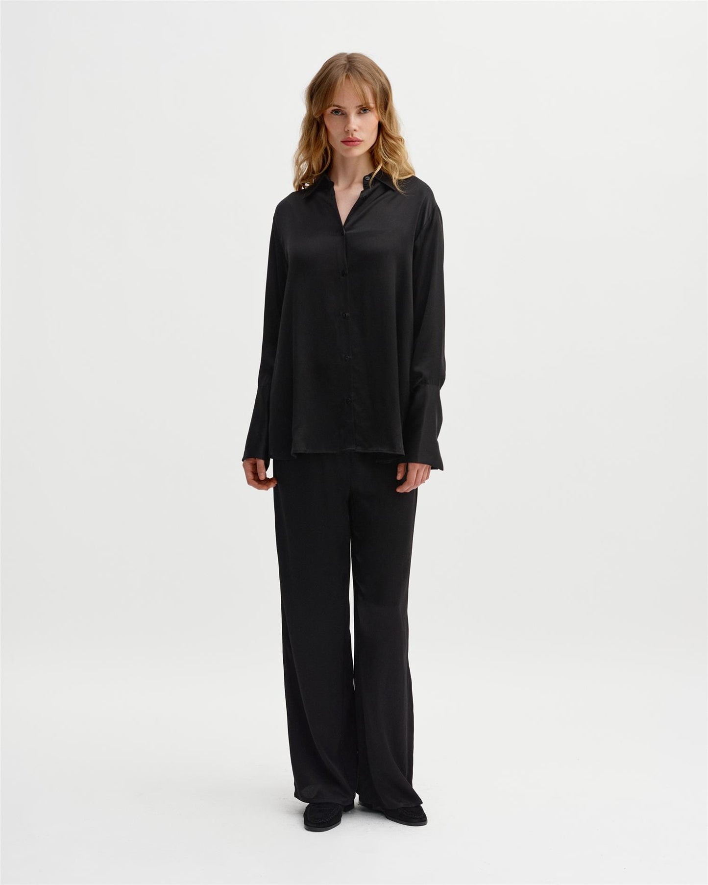 Como Pants Black Bukser