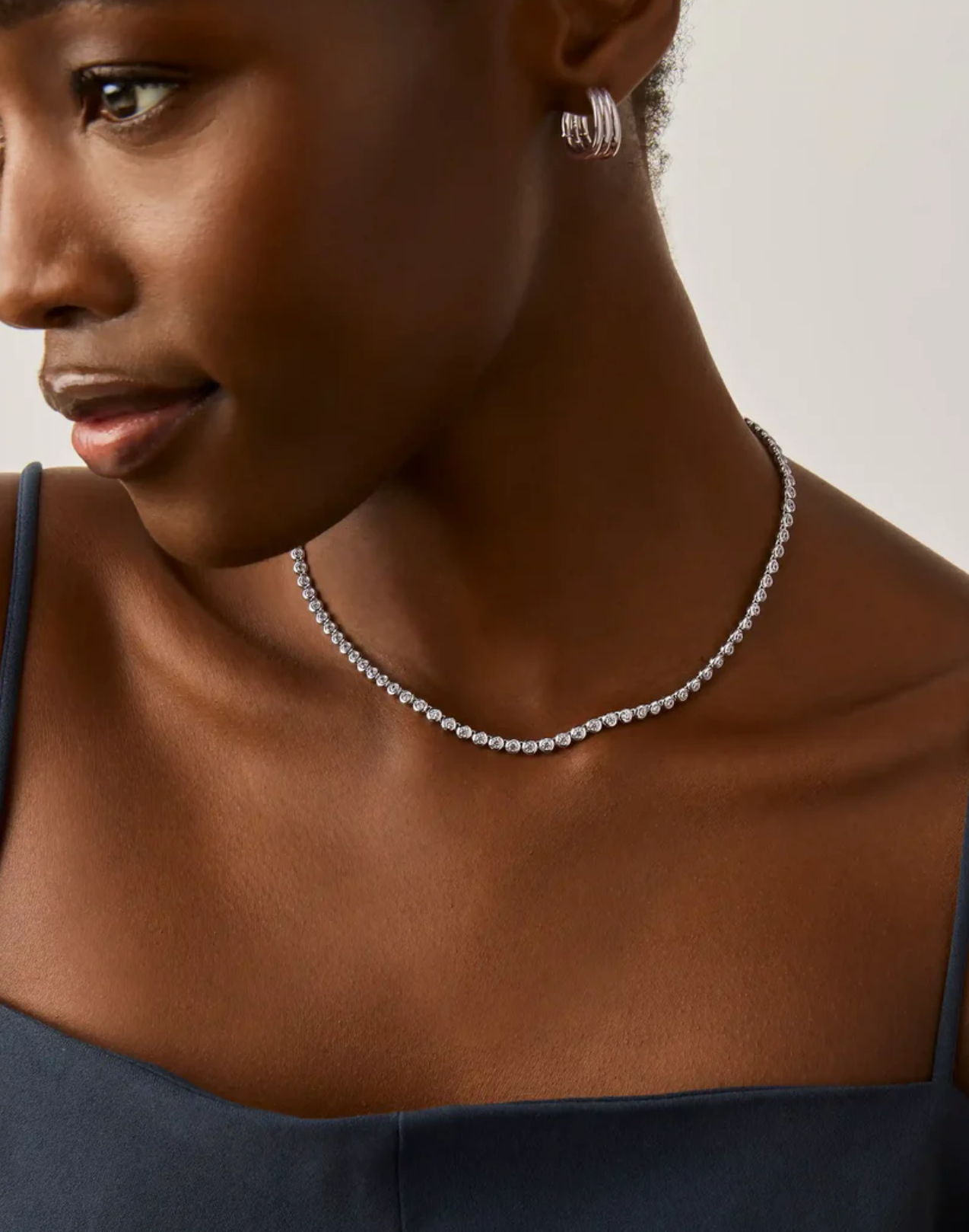 Halskjeder | Tennis Round Necklace
