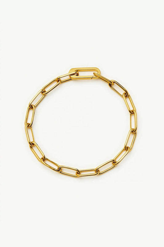 Classic Paperclip Chain Bracelet
