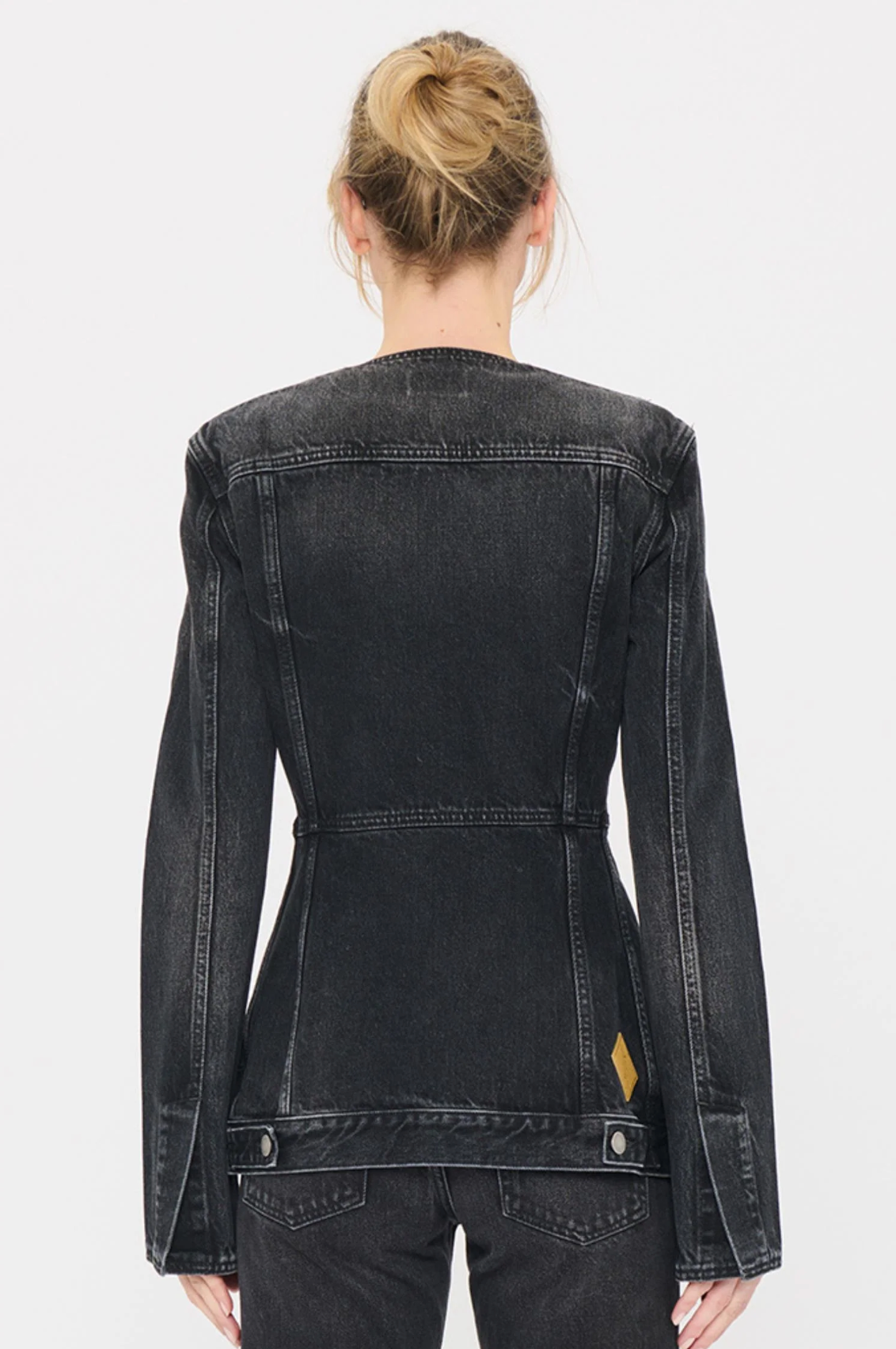Temple Denim Jacket Mid Black Yttertøy