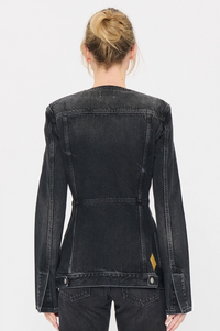 Temple Denim Jacket Mid Black Yttertøy