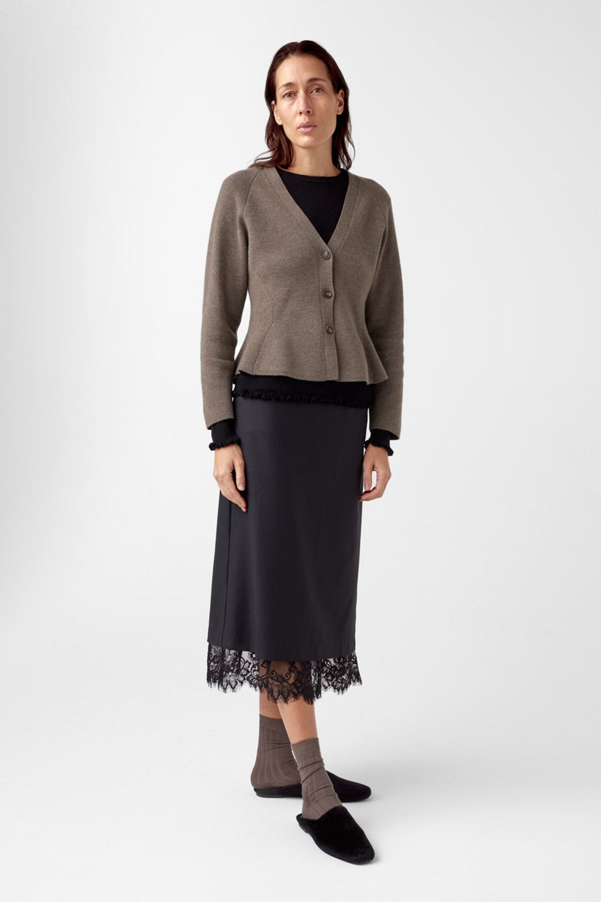 Ginny merino cardigan