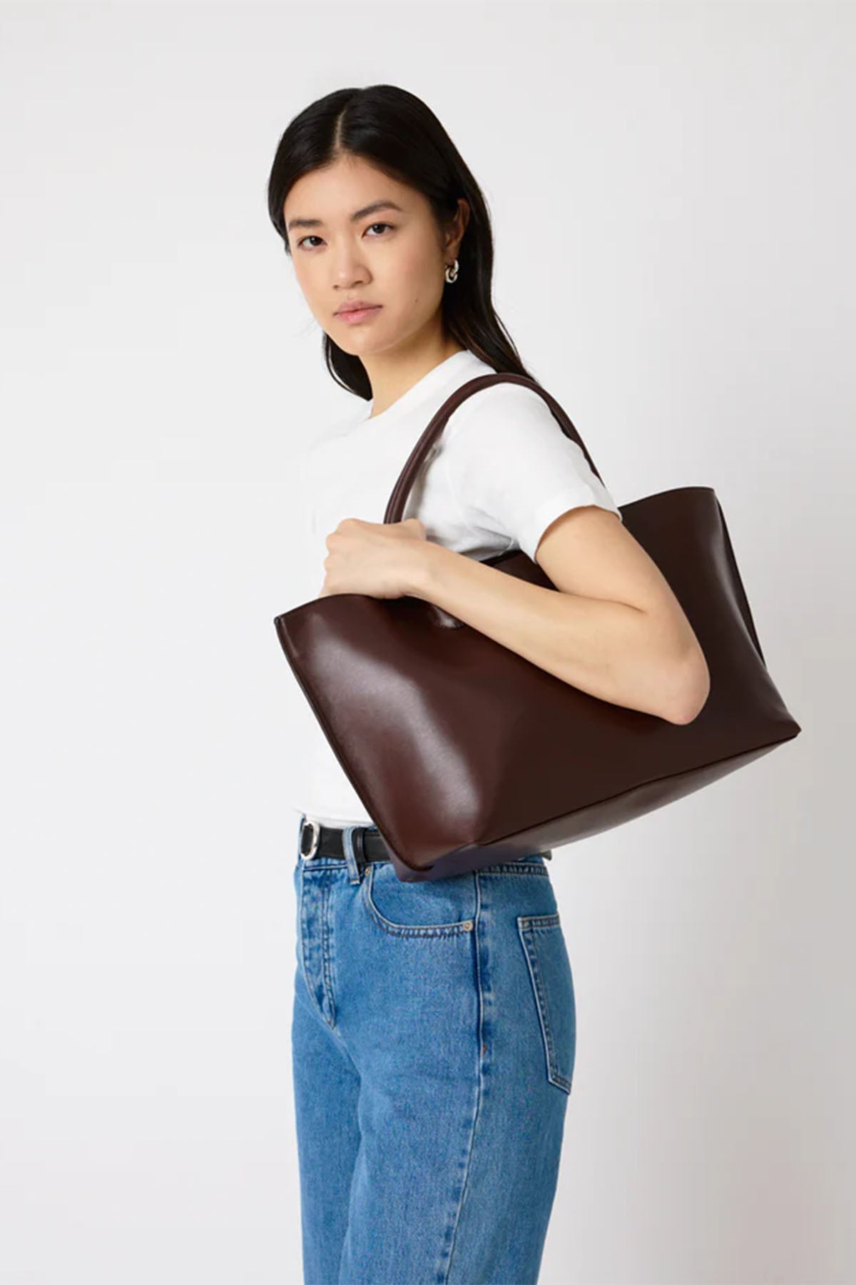 The Grace Tote - Sepia Brown