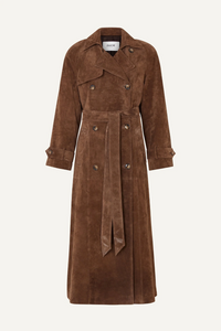 Corrin Suede Coat Coco Yttertøy