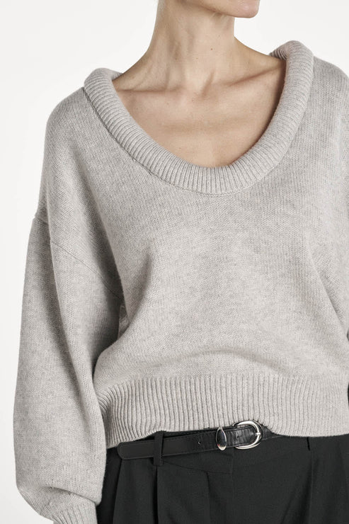 Paris Sweater Silver Gensere