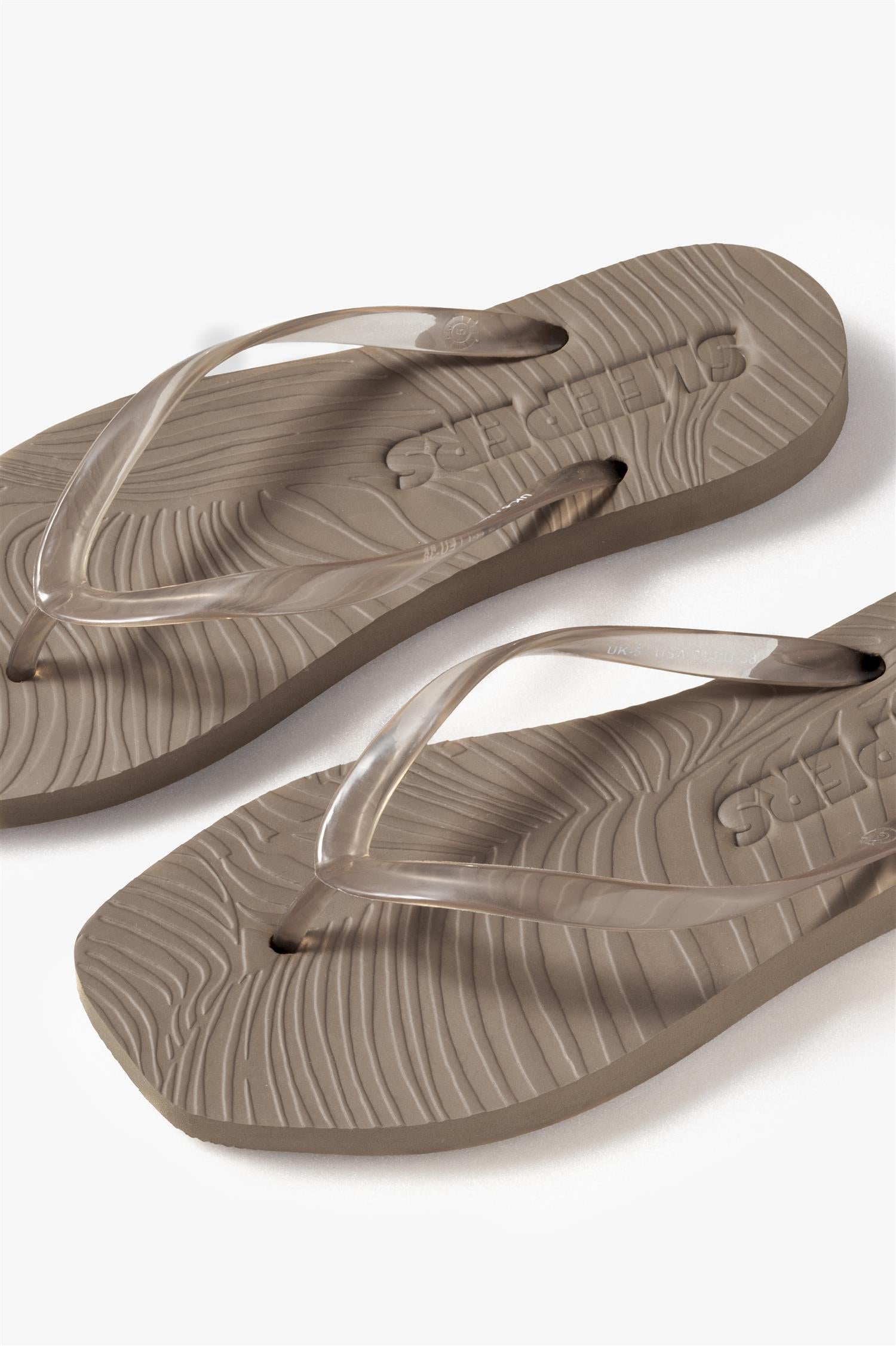 Sko | TAPERED - Sand Transparent
