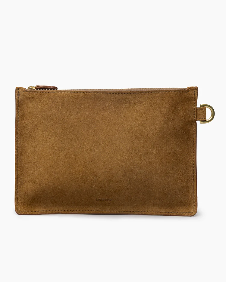 The Charlie Clutch Maple Brown Suede Vesker