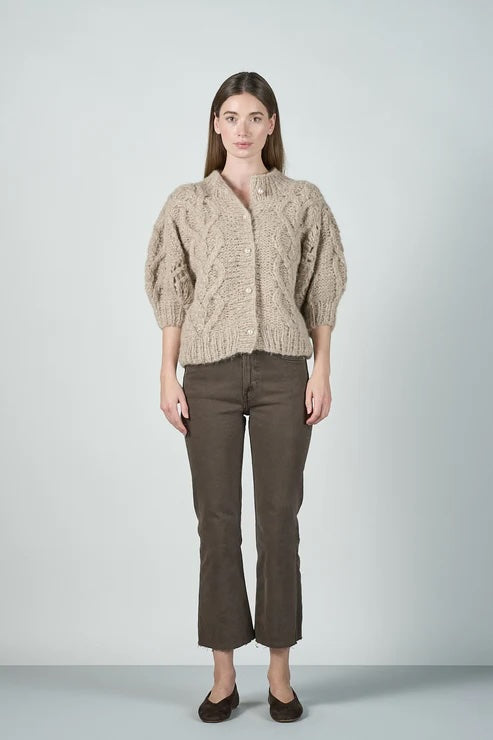 Lilo Cardigan Taupe Cardigans