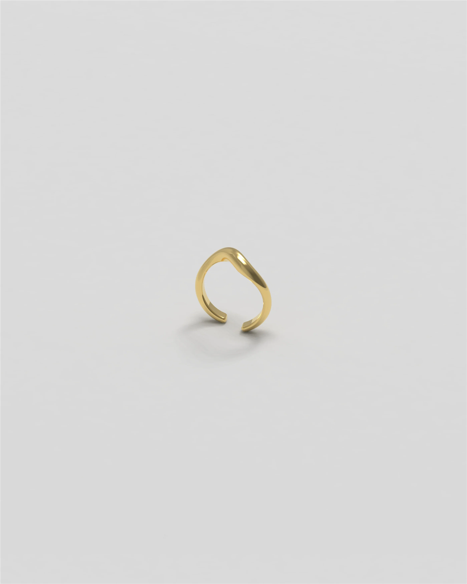Thorn Ear Cuff Plated Øredobber