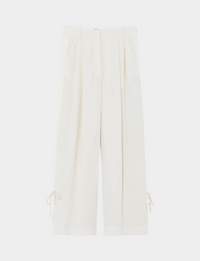 Belle - Contrast Linen Bukser