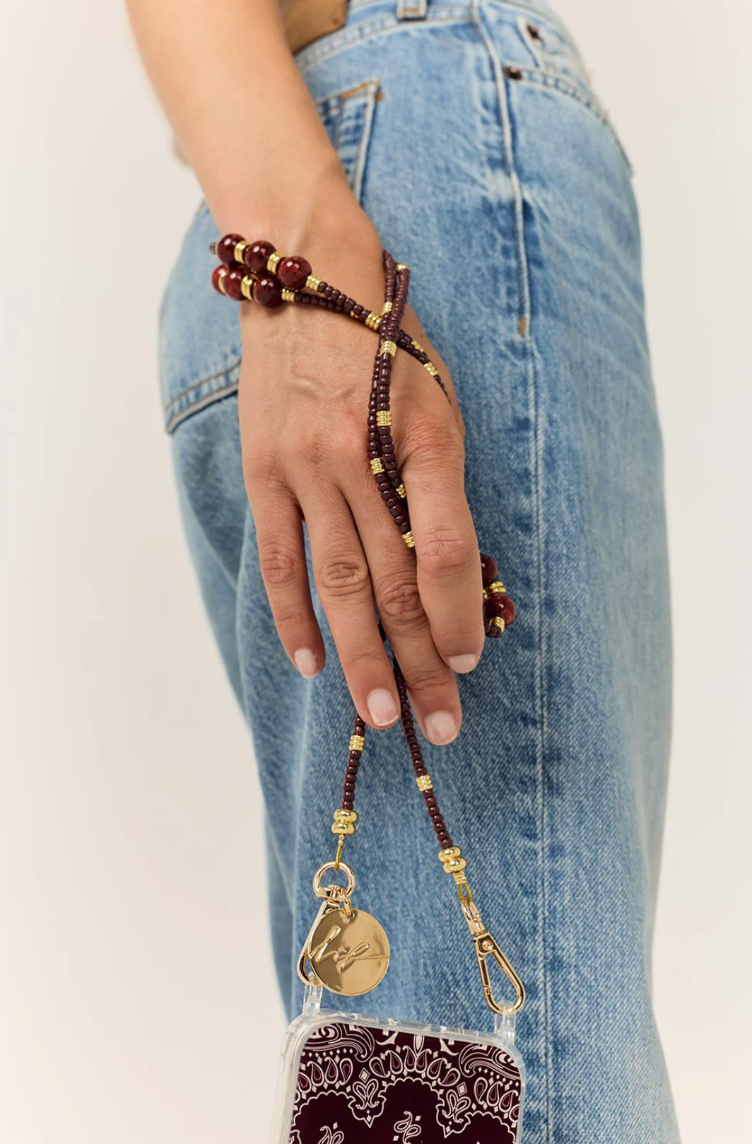 Accessories | Iris Perles Bordeaux