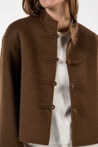 Lily Coat Mocha Kåper