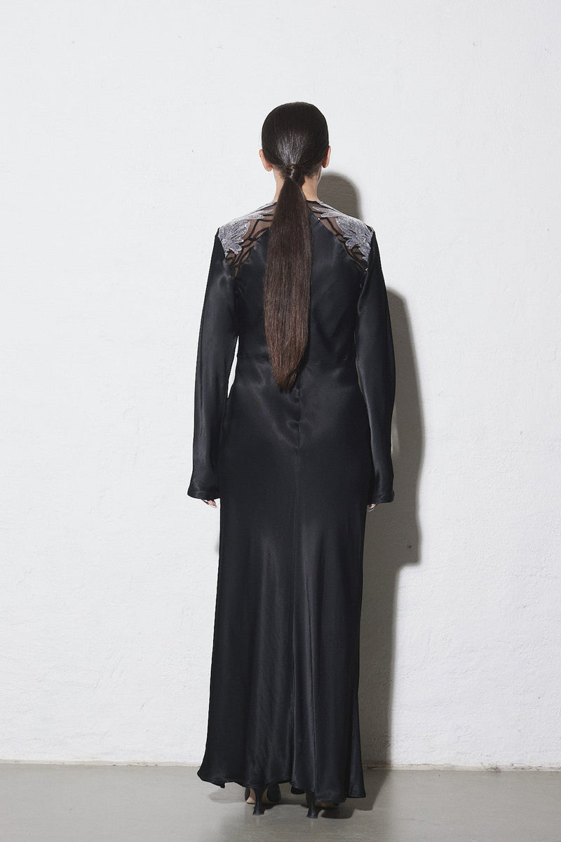 Envelope Dress Black Kjoler