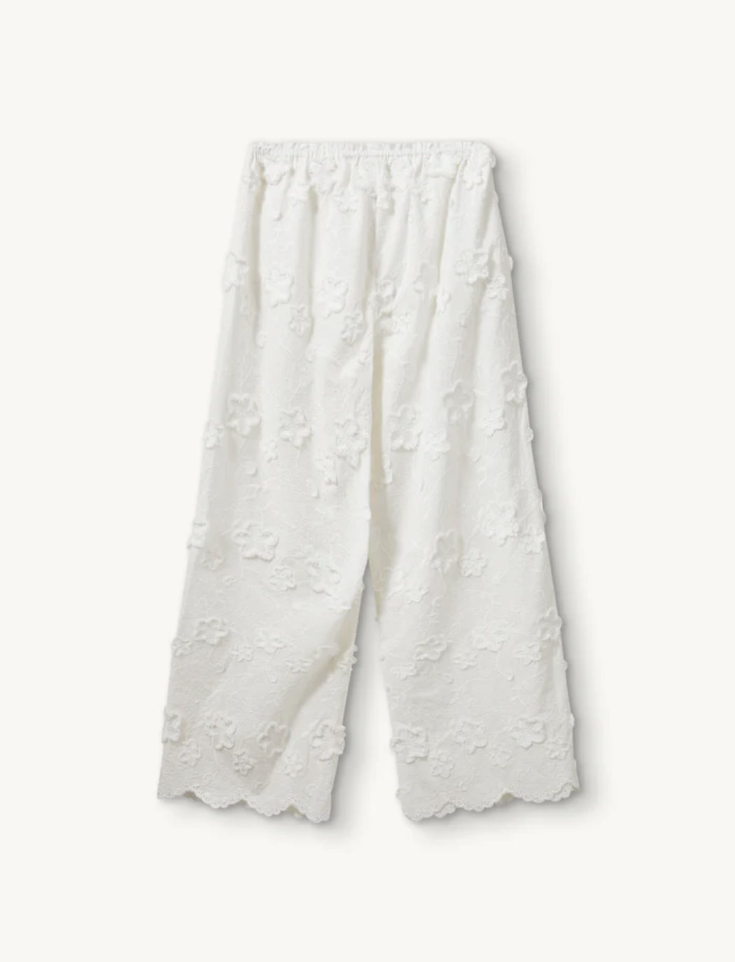 Fleur Pants Cream Bukser