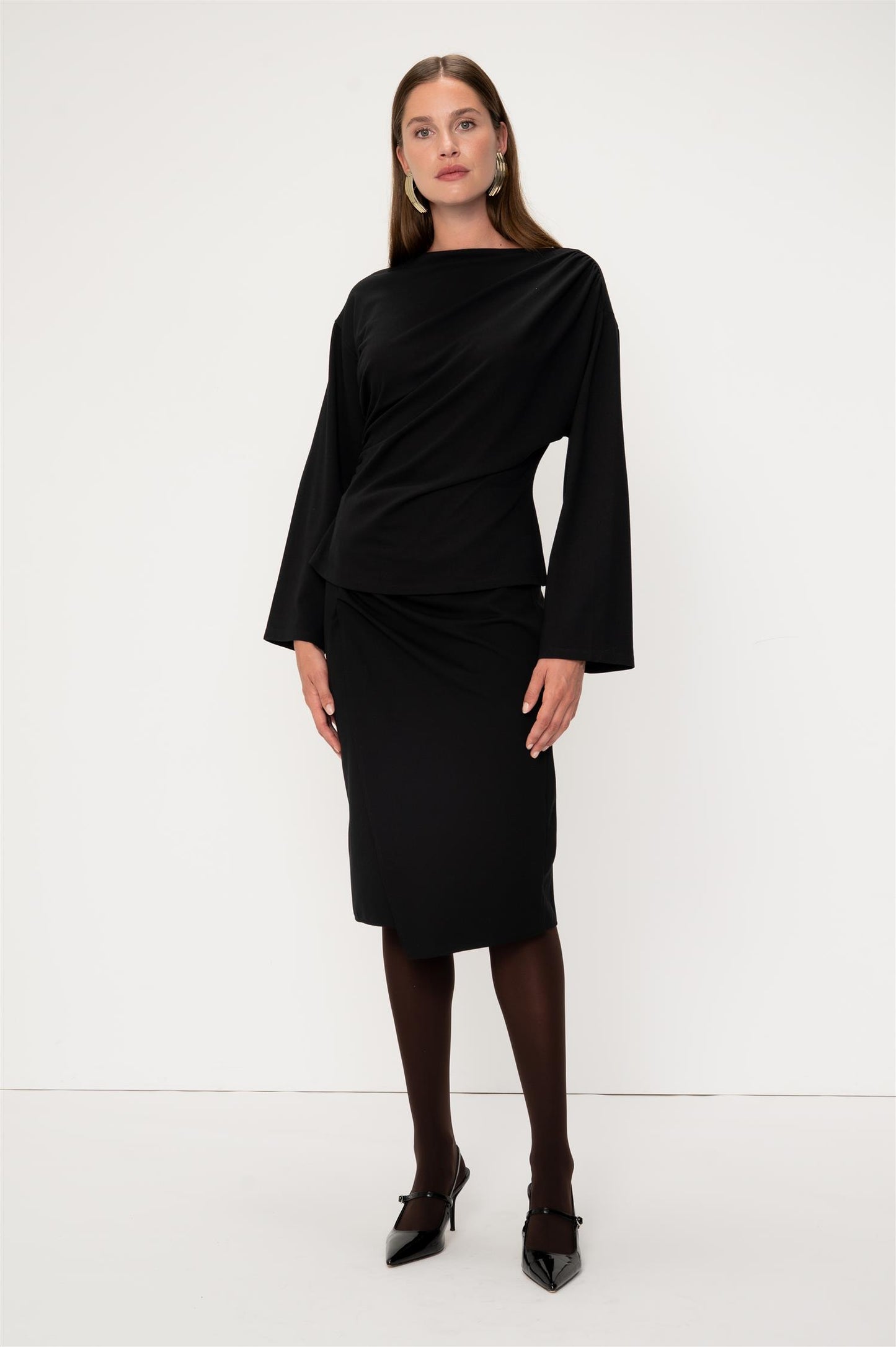 Hadar Skirt Black Skjørt
