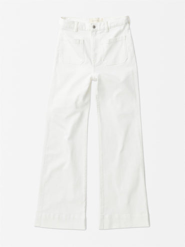 St Monica Jeans Natural White Bukser