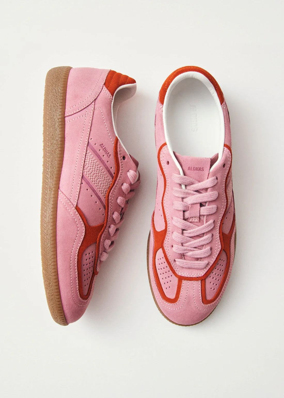 Tb. 490 Rife Sea Pink Leather Sneakers Sko