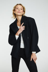 Wool Jacket Black Yttertøy