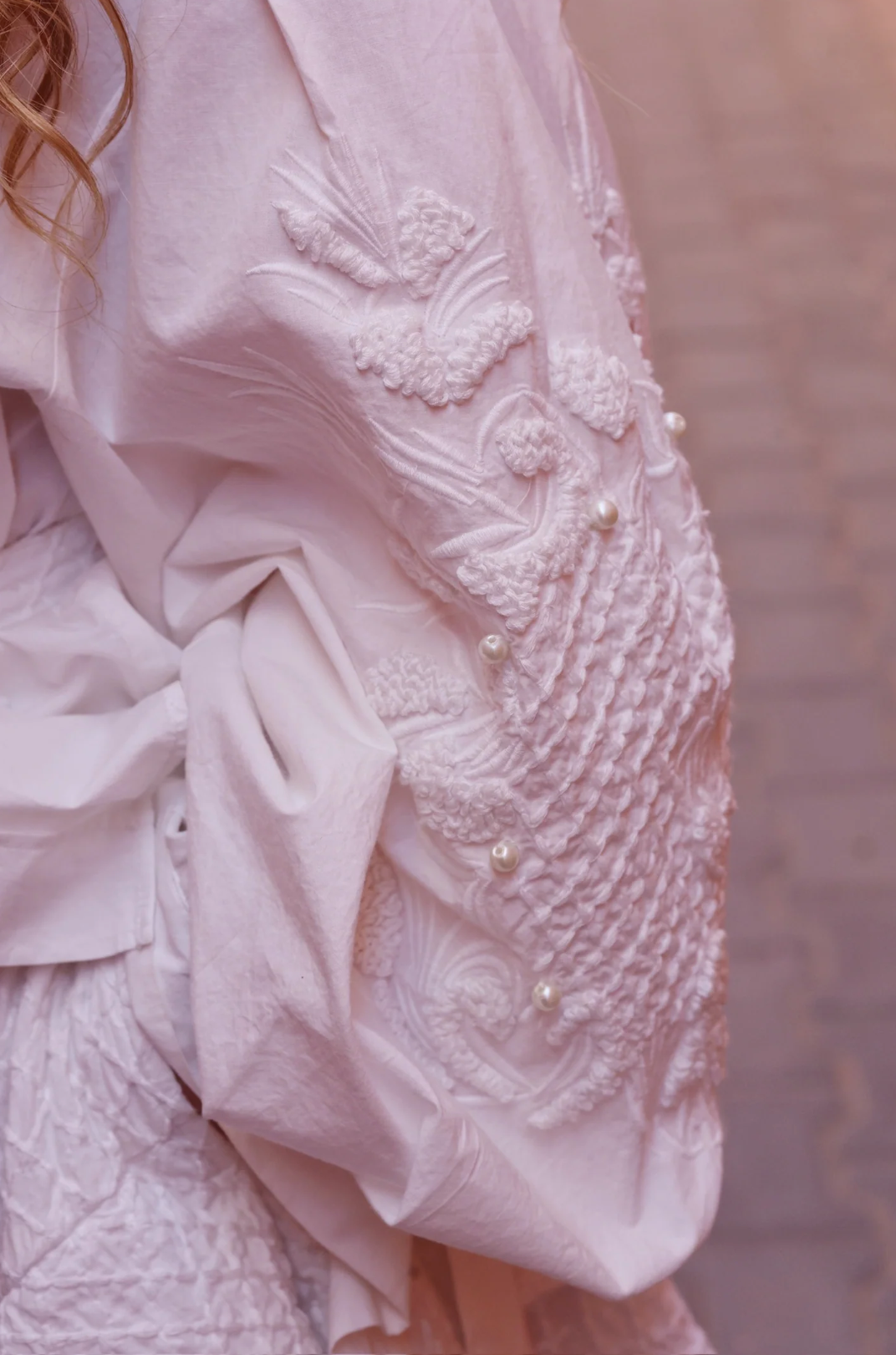 Bluser | Nordic Pearl Shirt White