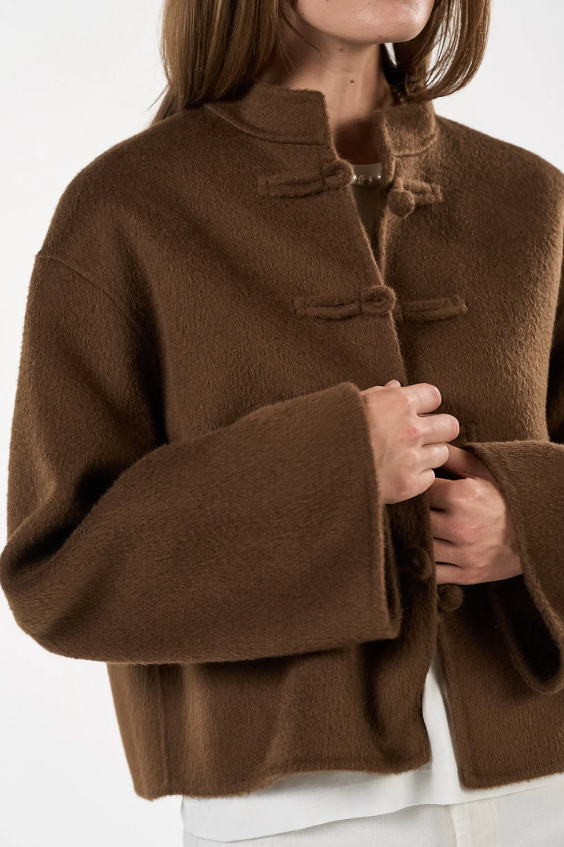 Lily Coat Mocha Kåper