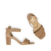 Sinna Suede Pumps Taupe Sko