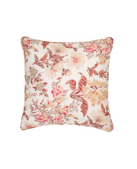 Cushion Cover Linen 60x60 cm Forest Flowers Puter