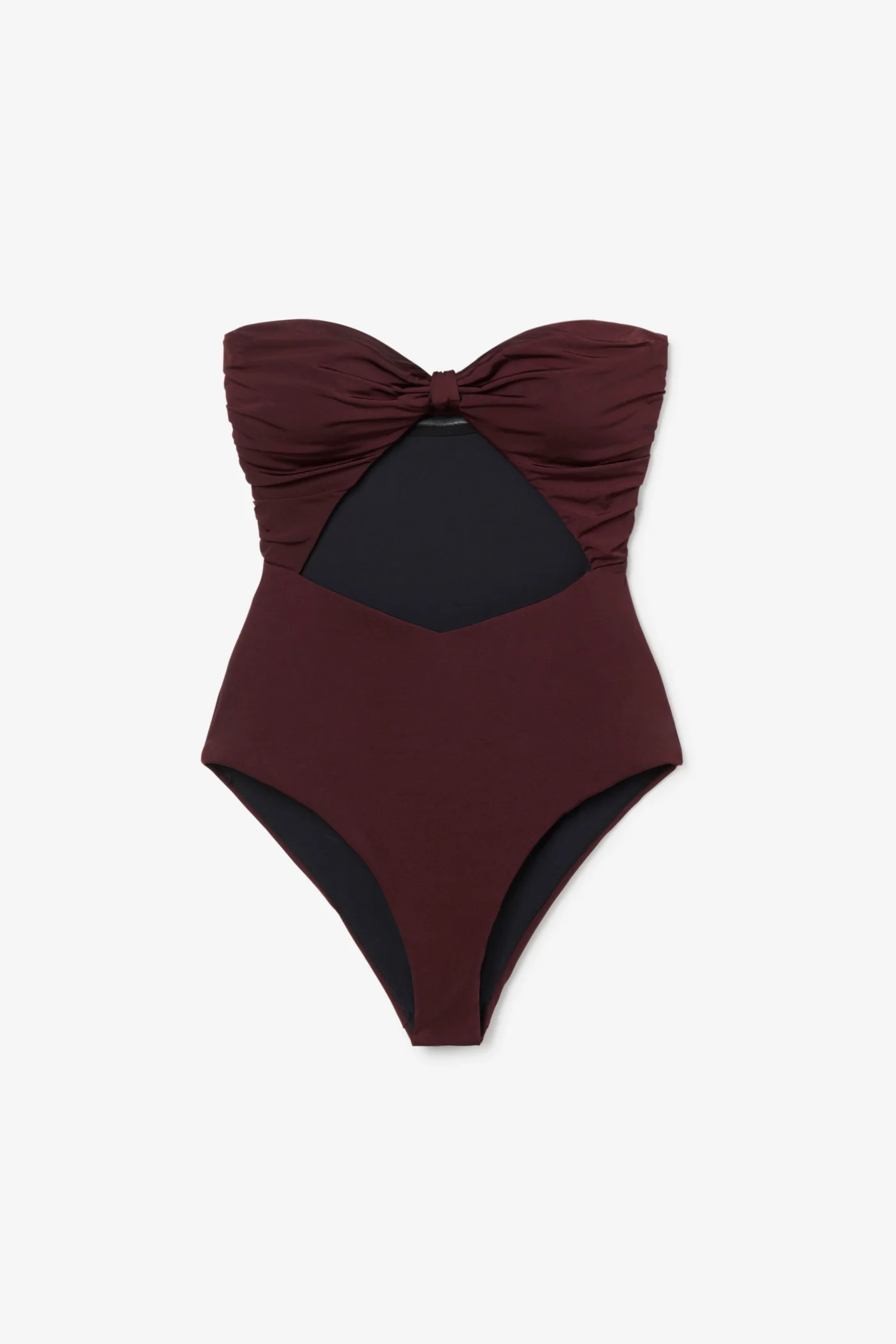 Helio Swimsuit Burgundy Bikini