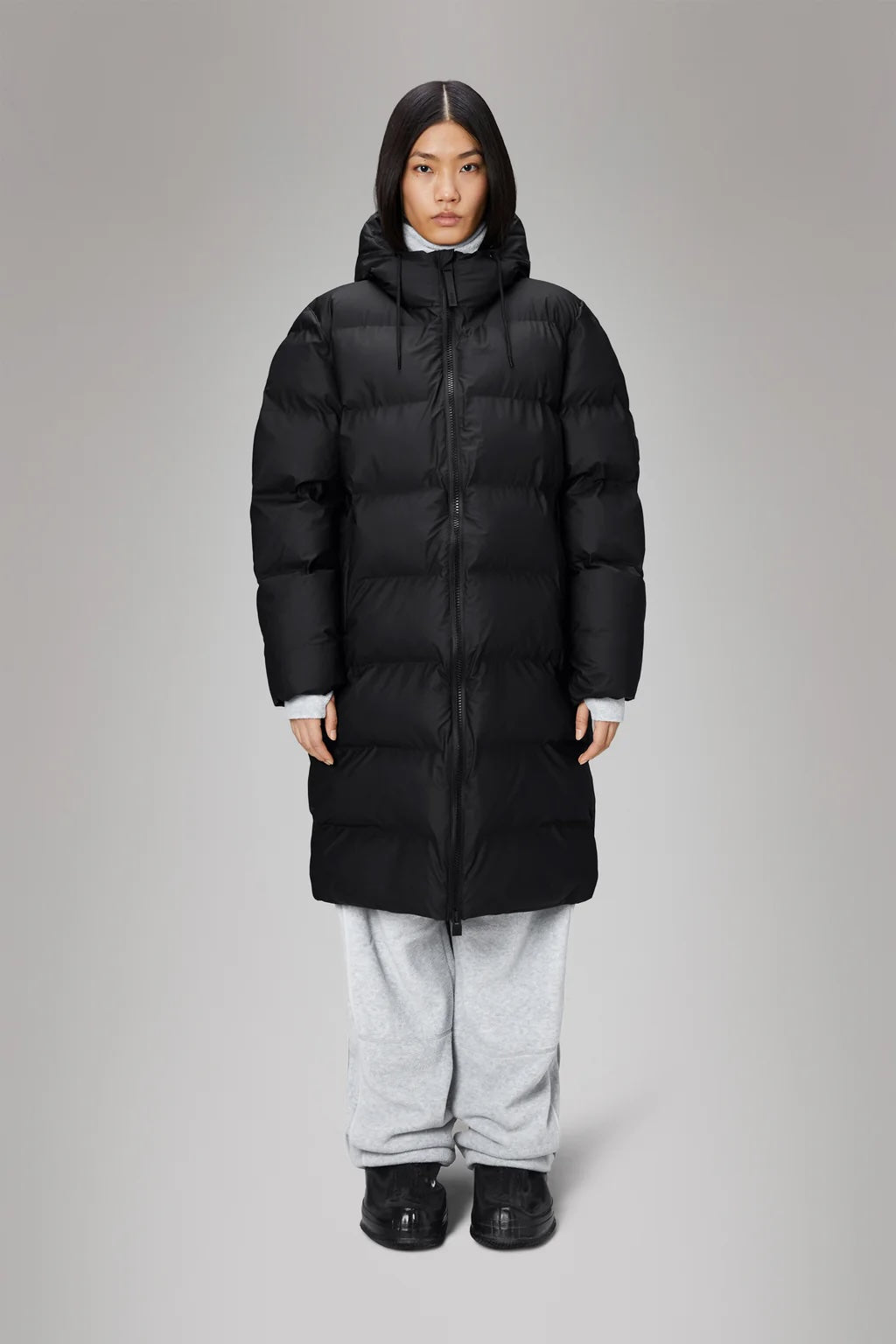 Alta Longer Puffer Jacket Black Yttertøy