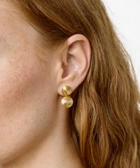 The Rita Earrings Gold Smykker