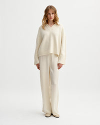 Monaco Sweater Cream Gensere