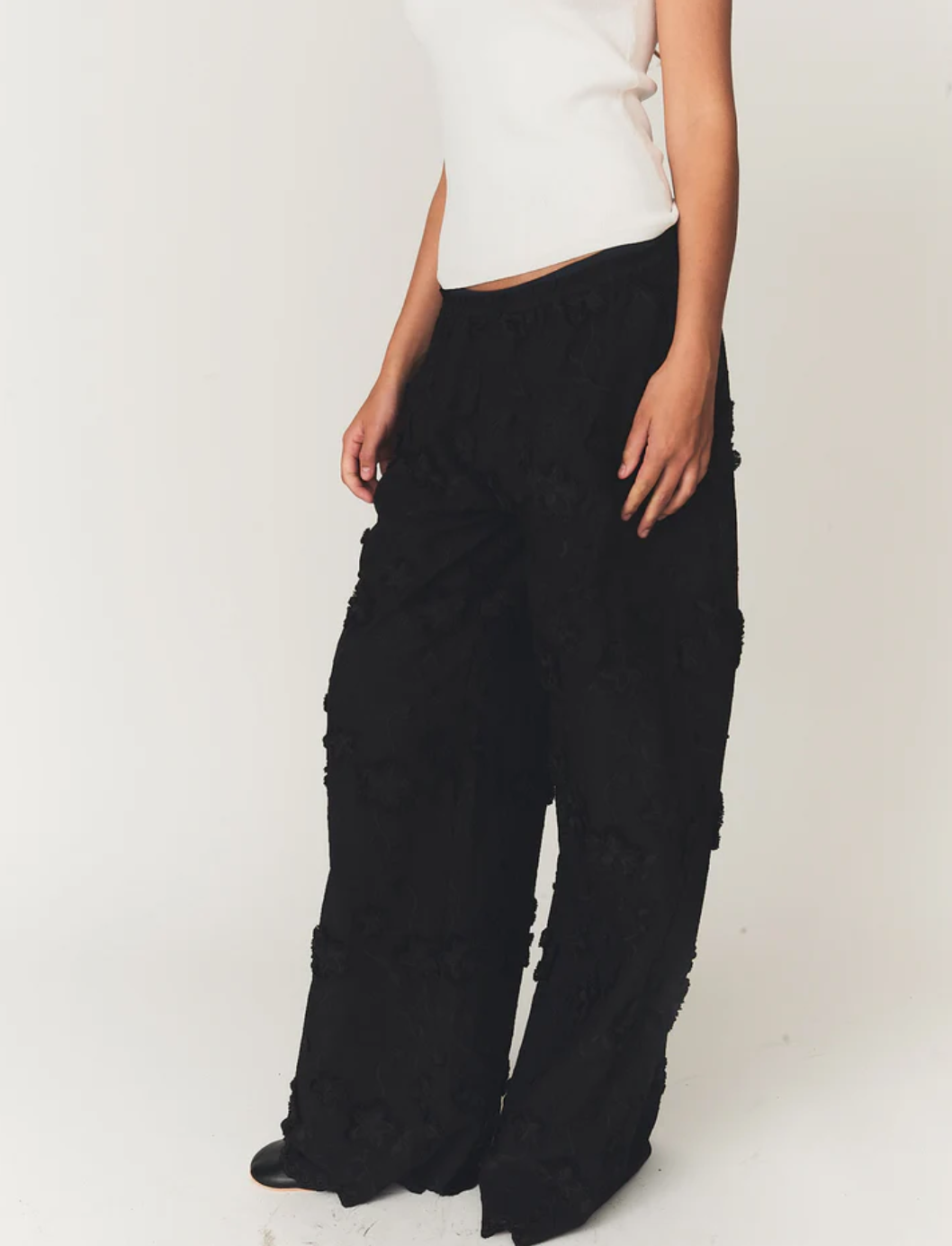 Fleur Pants Black Bukser