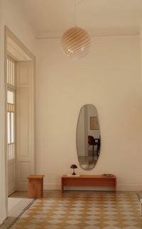 Ø40 Murano Pendel Crem Karamel Lamper