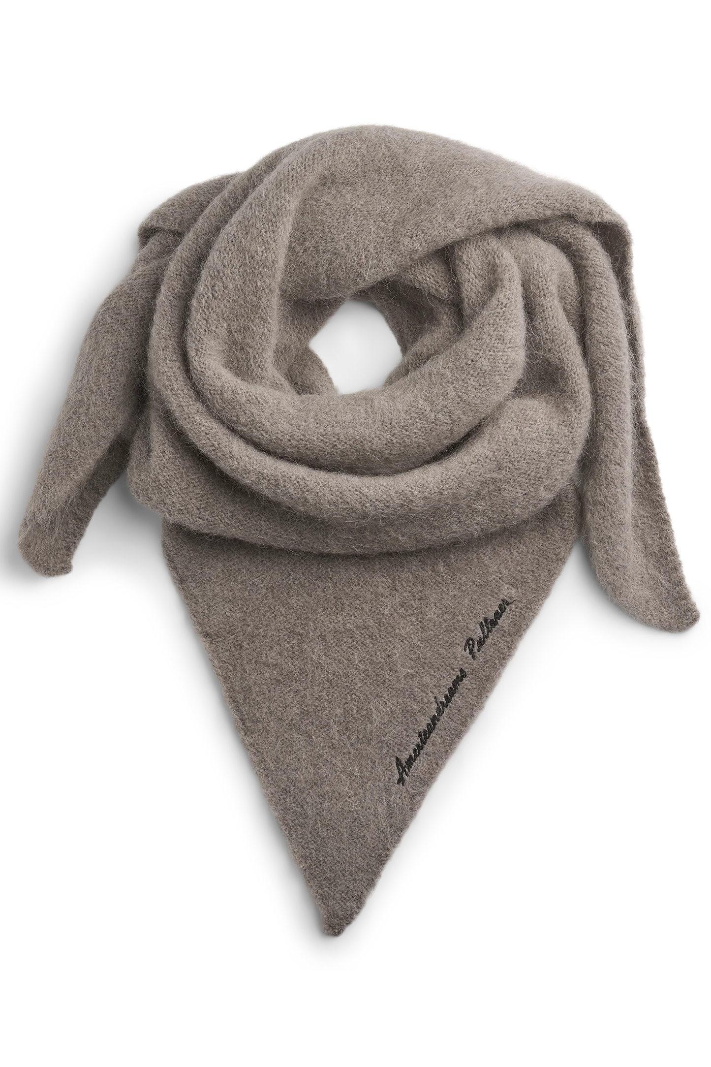Atiya Alpaca Scarf Light Taupe Skjef