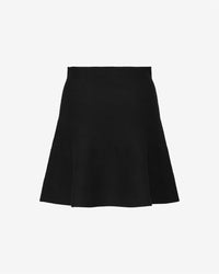 Serge Skirt Black Skjørt