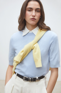 Perseal Sweater Bleu Ciel Gensere