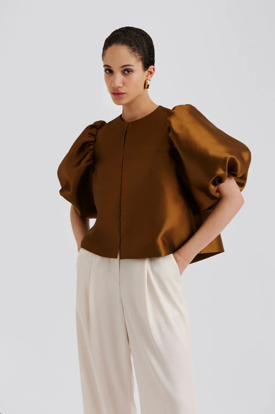 Cleo Blouse Amber Bluser