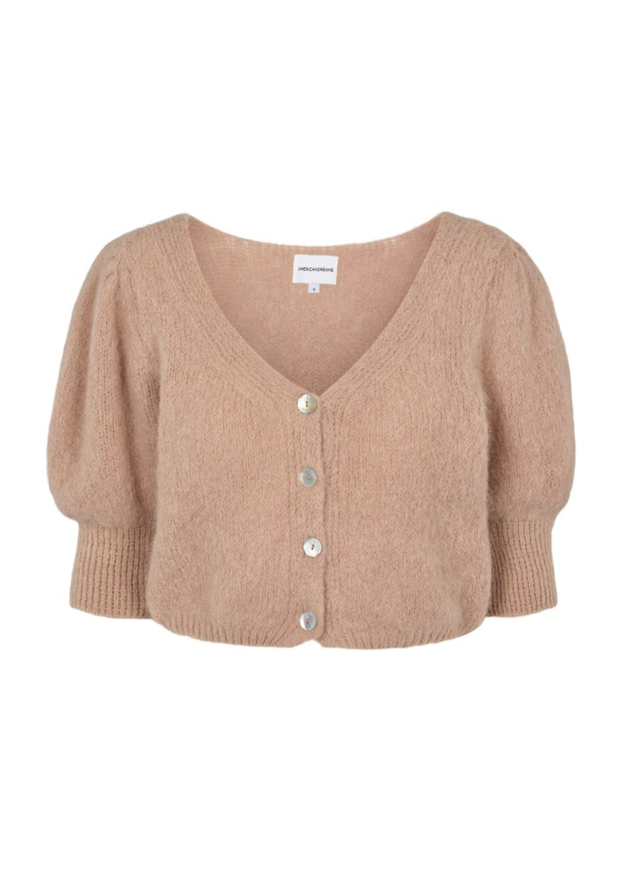 Manda Alpaca Cardigan Medium Brown Cardigans