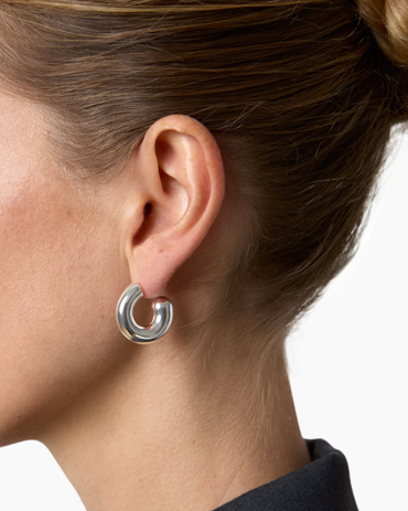 The Rose Earrings Silver Øredobber