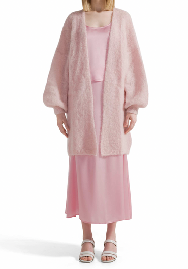 Lee midi Cardigan Light Pink Cardigans